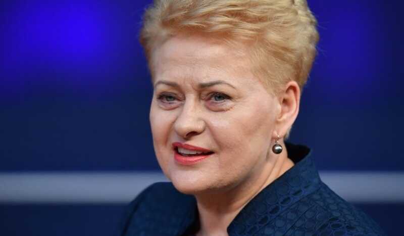 Бывший президент Литвы Даля Грибаускайте призвала не бояться ядерного оружия