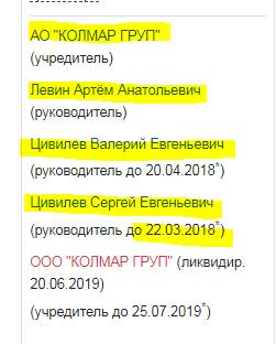 Цивилев через свою жену помог выкупить своего партнёра по бизнесу Федяева?