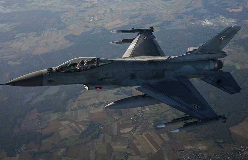 Украинские ВВС потеряли ещё один истребитель F-16