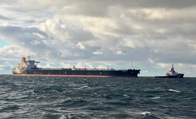 Танкер без регистрации вновь зашёл в Балтийское море