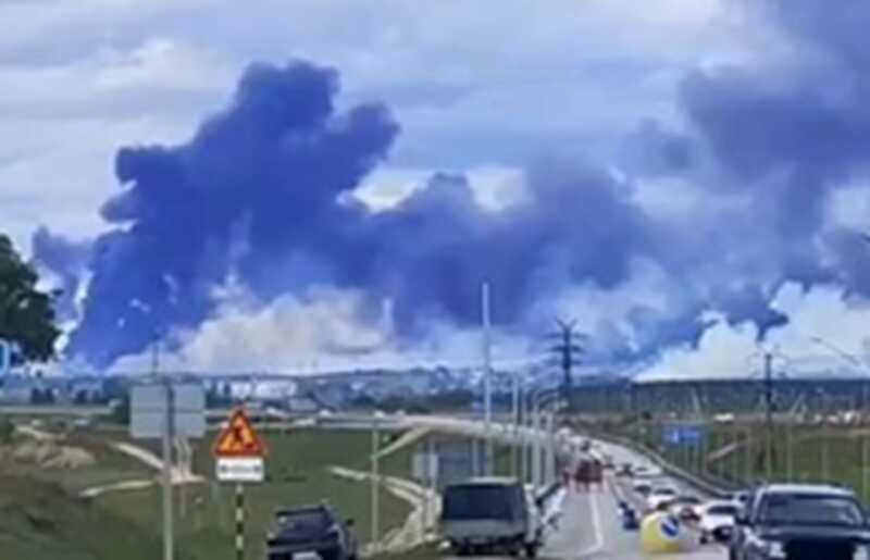 Опубликована фотография крыши грузовика, с которой запускались дроны на аэродроме в Иркутске